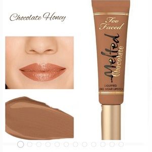 Too faced liquid lip chocolate honey